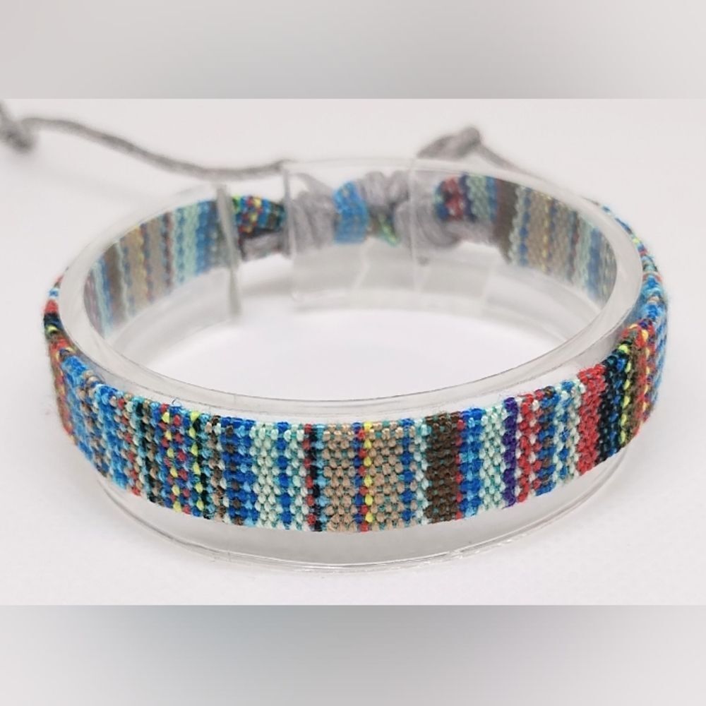 Men's bracelet striped punk new‎ e77